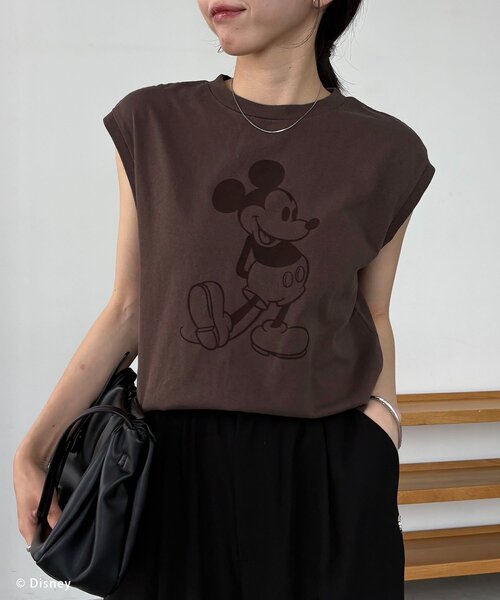CAPRICIEUX LE'MAGE(カプリシューレマージュ)の「〈GOOD ROCK SPEED〉MickeyスリーブレスTシャツ(Tシャツ/カットソー・レディース・ブラック/ブラウン・FREE)」の19枚目の写真