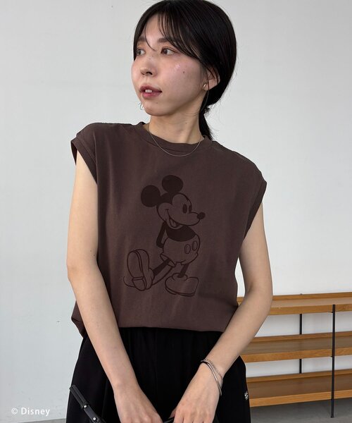 CAPRICIEUX LE'MAGE(カプリシューレマージュ)の「〈GOOD ROCK SPEED〉MickeyスリーブレスTシャツ(Tシャツ/カットソー・レディース・ブラック/ブラウン・FREE)」の21枚目の写真