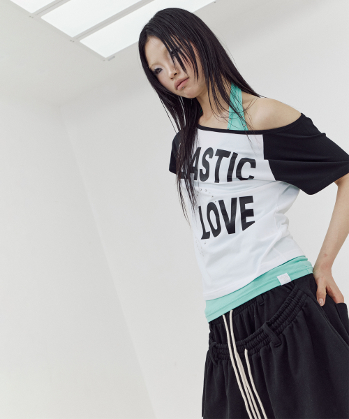 SETUP-EXE(セットアップイーエックスイー)の「P/L RAGLAN TOP / WHITE(Tシャツ/カットソー・レディース・その他・OS)」の6枚目の写真