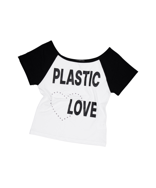 SETUP-EXE(セットアップイーエックスイー)の「P/L RAGLAN TOP / WHITE(Tシャツ/カットソー・レディース・その他・OS)」の2枚目の写真