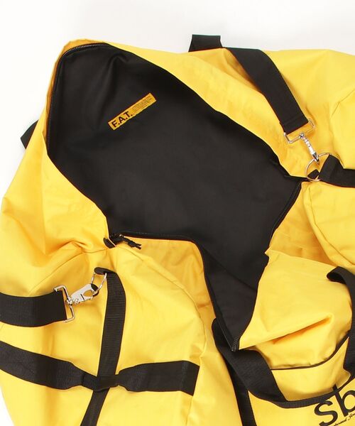 FAT（エフエイティー）の「JP06（ドラムバッグ・メンズ・ブラック/イエロー・ONE SIZE）」の5枚目の写真