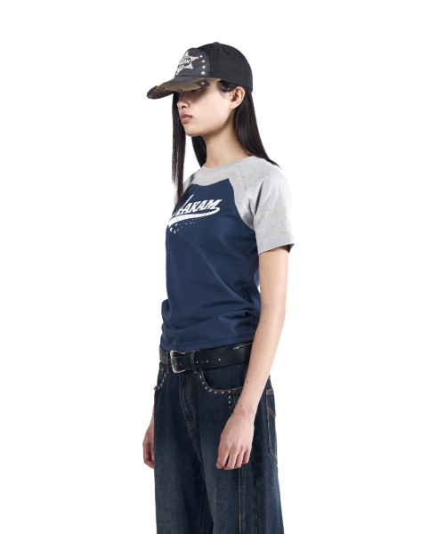 AAKAM(アーカム)の「Authentic Raglan Half Top (Navy)(Tシャツ/カットソー・レディース・その他・1/3/2)」の15枚目の写真