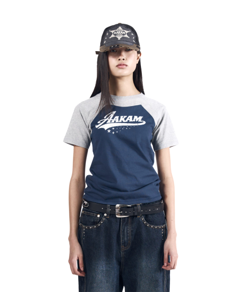 AAKAM(アーカム)の「Authentic Raglan Half Top (Navy)(Tシャツ/カットソー・レディース・その他・1/3/2)」の17枚目の写真