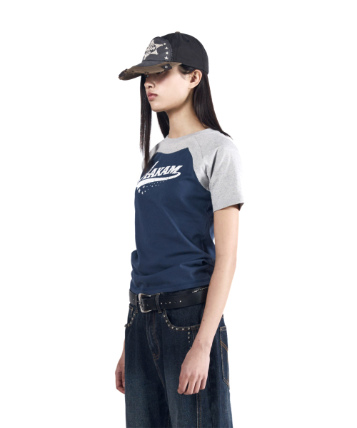 AAKAM(アーカム)の「Authentic Raglan Half Top (Navy)(Tシャツ/カットソー・レディース・その他・1/3/2)」の18枚目の写真