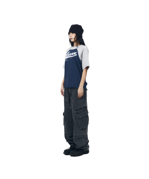 AAKAM(アーカム)の「Authentic Raglan Half Top (Navy)(Tシャツ/カットソー・レディース・その他・1/3/2)」の6枚目の写真