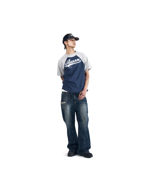 AAKAM(アーカム)の「Authentic Raglan Half Top (Navy)(Tシャツ/カットソー・レディース・その他・1/3/2)」の12枚目の写真