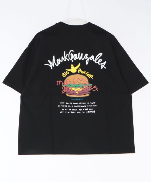 Port(ポート)の「【 Mark Gonzales / マークゴンザレス 】 BIG BURGER Tシャツ(Tシャツ/カットソー・メンズ・ブラック/セージグリーン/ホワイト・M/XL/L)」の4枚目の写真