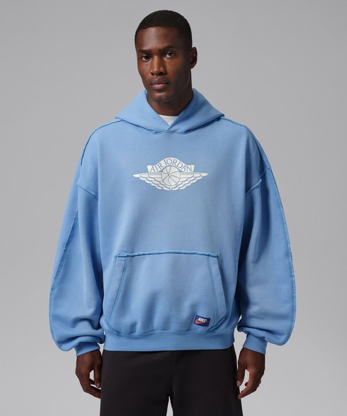 JORDAN BRAND（ジョーダンブランド）の「JORDAN BRAND M J FLT WINGS FLC PO / ジョーダン ブランド FLT ウィングS フリース PO/NIKE【SP】（パーカー・メンズ・ブルー・XL/L/S/XXL）」の4枚目の写真