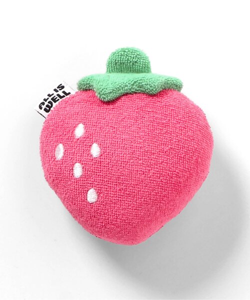 BREEZE(ブリーズ)の「ベビーパイルラトル(その他ベビー用品・キッズ・ピンク/グリーン・FREE)」の2枚目の写真