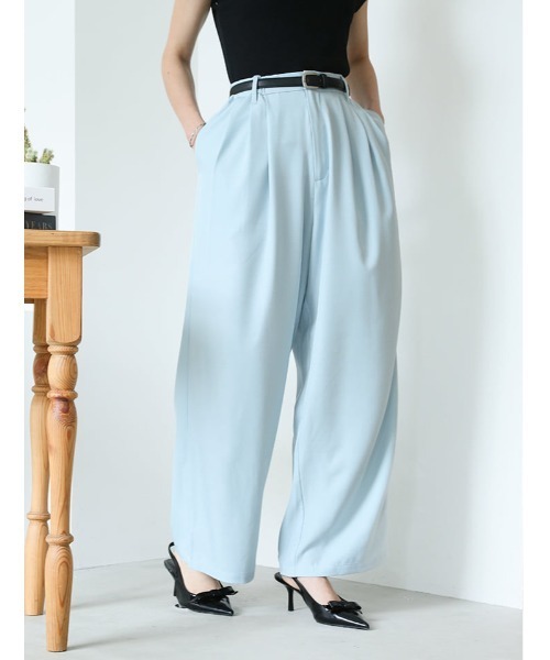 fifth（フィフス）の「【narumiセレクト】リラクシータックワイドパンツ（その他パンツ・レディース・ブラック/ブルー系その他5・M/XS）」の13枚目の写真
