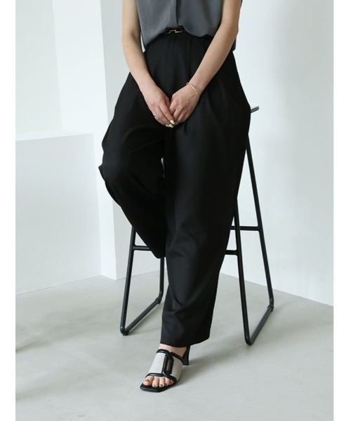 fifth（フィフス）の「【narumiセレクト】リラクシータックワイドパンツ（その他パンツ・レディース・ブラック/ブルー系その他5・M/XS）」の20枚目の写真