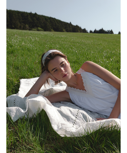 RE_L（リエル）の「Veld lace mini dress (white)（ワンピース・レディース・その他・FREE）」の3枚目の写真