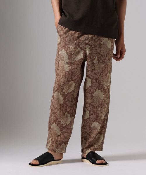 BAYFLOW(ベイフロー)の「リゾート柄リラックスパンツ(その他パンツ・メンズ・ネイビー/ベージュ/ブラック・MEDIUM/LARGE)」の22枚目の写真