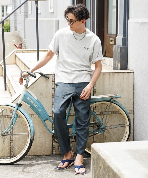 BAYFLOW(ベイフロー)の「リゾート柄リラックスパンツ(その他パンツ・メンズ・ネイビー/ベージュ/ブラック・MEDIUM/LARGE)」の13枚目の写真
