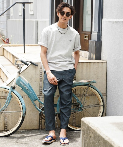 BAYFLOW(ベイフロー)の「リゾート柄リラックスパンツ(その他パンツ・メンズ・ネイビー/ベージュ/ブラック・MEDIUM/LARGE)」の14枚目の写真