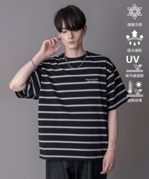 BROWNY | BROWNY/接触冷感マルチボーダーT(Tシャツ/カットソー)