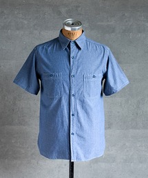 US シャンブレーシャツ 半袖