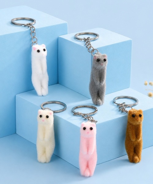 セール】【Bls】【ZA】【Bling Leads】ぶらさがりアニマルキーホルダー