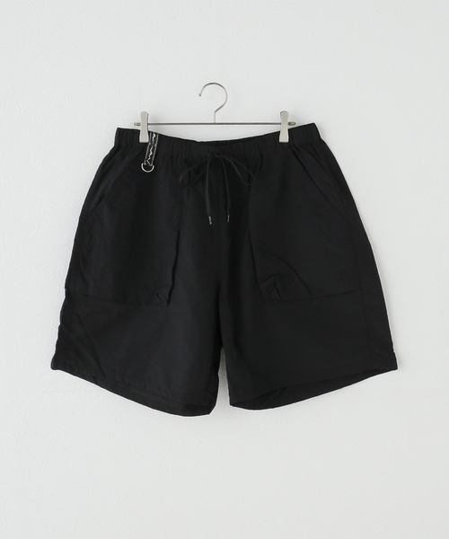 MANASTASH(マナスタッシュ)の「別注【MANASTASH/マナスタッシュ】 for JS NYLON SHORTS(その他パンツ・レディース・パープル系その他/ベージュ/ブラック・FREE)」の6枚目の写真