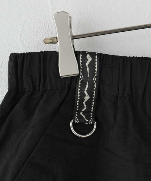 MANASTASH(マナスタッシュ)の「別注【MANASTASH/マナスタッシュ】 for JS NYLON SHORTS(その他パンツ・レディース・パープル系その他/ベージュ/ブラック・FREE)」の9枚目の写真