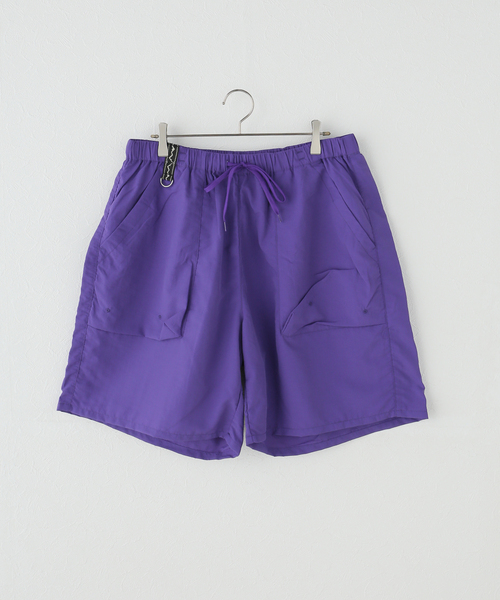 MANASTASH(マナスタッシュ)の「別注【MANASTASH/マナスタッシュ】 for JS NYLON SHORTS(その他パンツ・レディース・パープル系その他/ベージュ/ブラック・FREE)」の18枚目の写真