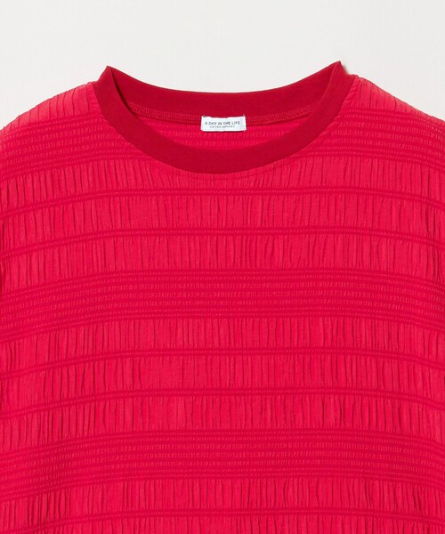 A DAY IN THE LIFE UNITED ARROWS(アデイインザライフユナイテッドアローズ)の「シャーリング ノースリーブプルオーバー <A DAY IN THE LIFE>(シャツ/ブラウス・レディース・ホワイト/ブラック/レッド・FREE)」の11枚目の写真