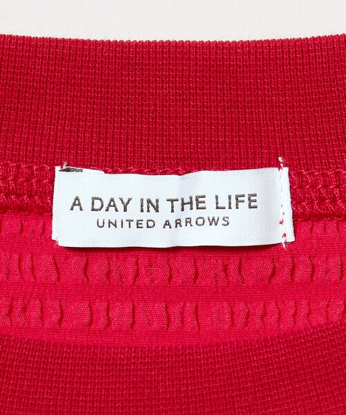 A DAY IN THE LIFE UNITED ARROWS(アデイインザライフユナイテッドアローズ)の「シャーリング ノースリーブプルオーバー <A DAY IN THE LIFE>(シャツ/ブラウス・レディース・ホワイト/ブラック/レッド・FREE)」の18枚目の写真