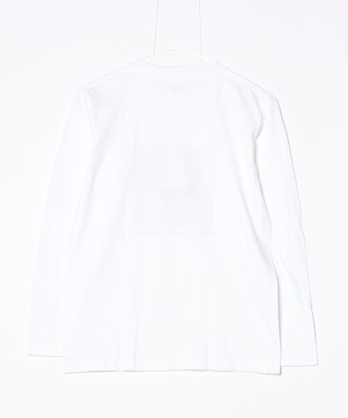 tunee（チュニー）の「サングラスわんちゃんロンT／長袖Tシャツ(hsyd)（Tシャツ/カットソー・レディース・ホワイト・X-SMALL/LARGE）」の9枚目の写真