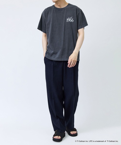 le cercle ADAM ET ROPE'(ルセルクルアダムエロペ)の「サマーツイードイージーワイドパンツ/セットアップ対応(その他パンツ・メンズ・ネイビー/ブラック・M/L/LL)」の20枚目の写真