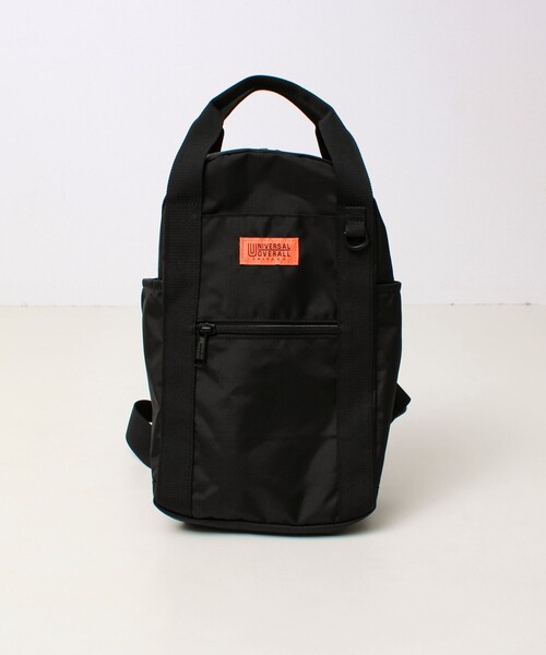 UNIVERSAL OVERALL（ユニバーサルオーバーオール）の「【UNIVERSAL OVERALL】Duffle body bag（ボディバッグ/ウエストポーチ・メンズ・ブラック/カモフラージュ・FREE）」の2枚目の写真