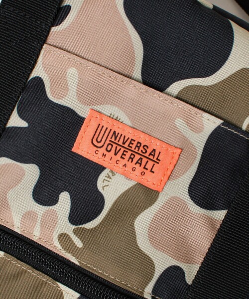 UNIVERSAL OVERALL（ユニバーサルオーバーオール）の「【UNIVERSAL OVERALL】Duffle body bag（ボディバッグ/ウエストポーチ・メンズ・ブラック/カモフラージュ・FREE）」の7枚目の写真