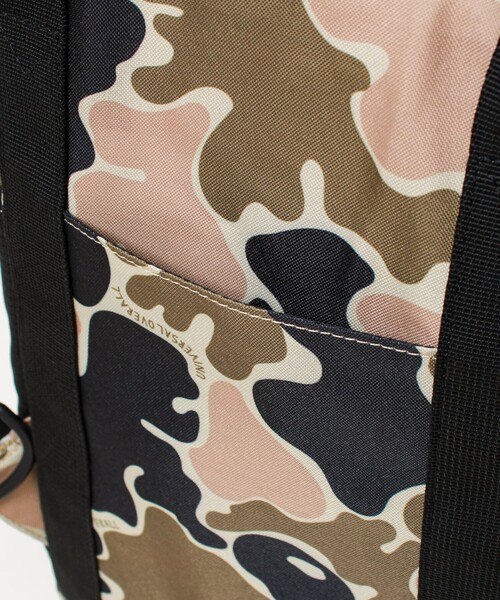 UNIVERSAL OVERALL（ユニバーサルオーバーオール）の「【UNIVERSAL OVERALL】Duffle body bag（ボディバッグ/ウエストポーチ・メンズ・ブラック/カモフラージュ・FREE）」の12枚目の写真