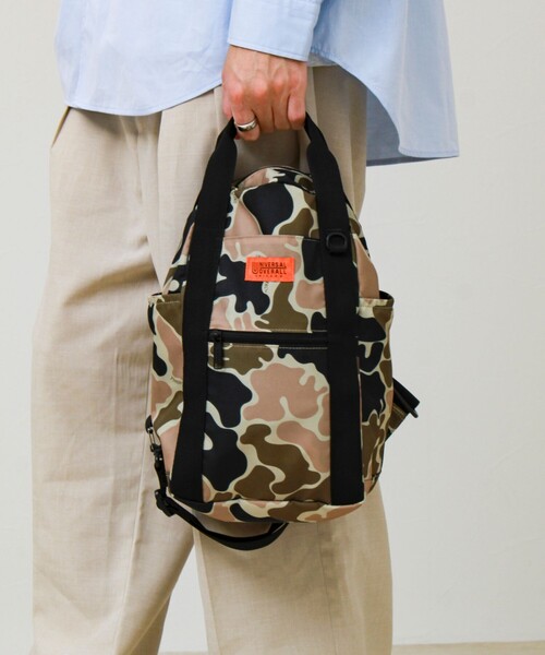 UNIVERSAL OVERALL(ユニバーサルオーバーオール)の「【UNIVERSAL OVERALL】Duffle body bag(ボディバッグ/ウエストポーチ・メンズ・ブラック/カモフラージュ・FREE)」の15枚目の写真