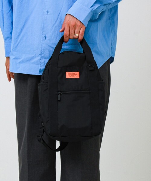UNIVERSAL OVERALL(ユニバーサルオーバーオール)の「【UNIVERSAL OVERALL】Duffle body bag(ボディバッグ/ウエストポーチ・メンズ・ブラック/カモフラージュ・FREE)」の20枚目の写真