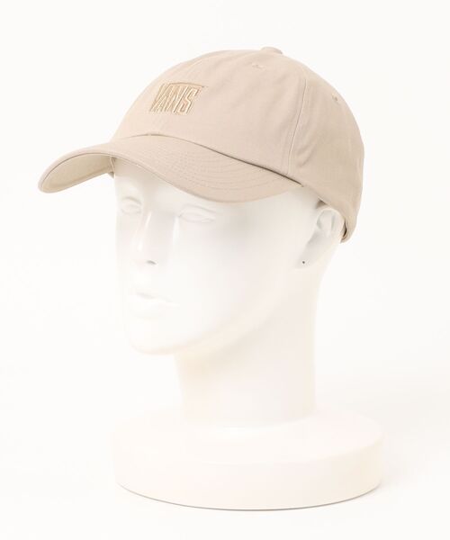 VANS(バンズ)の「VANS ヴァンズ Take a Stand Low CAP CAP 126K7160200 ABC-MART限定 BEIGE(キャップ・メンズ・ベージュ・FREE)」の1枚目の写真