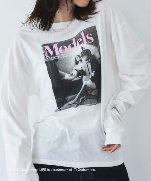 GOOD ROCK SPEED（グッドロックスピード）の「【GOOD ROCK SPEED】LIFE PC フォトロンTEE（Tシャツ/カットソー・レディース・ホワイト系その他2/ホワイト系その他・FREE）」の19枚目の写真