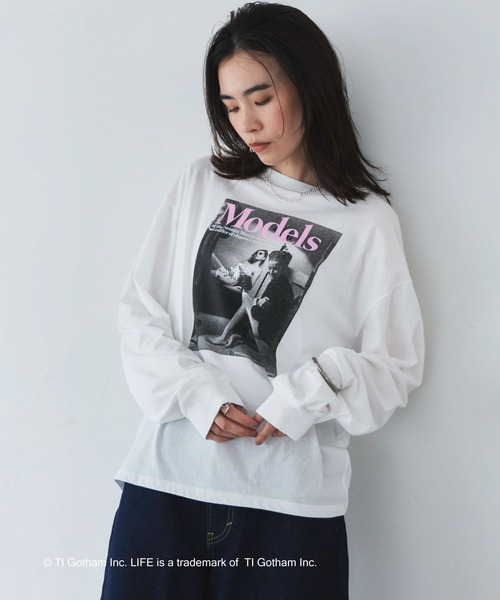 GOOD ROCK SPEED（グッドロックスピード）の「【GOOD ROCK SPEED】LIFE PC フォトロンTEE（Tシャツ/カットソー・レディース・ホワイト系その他2/ホワイト系その他・FREE）」の20枚目の写真