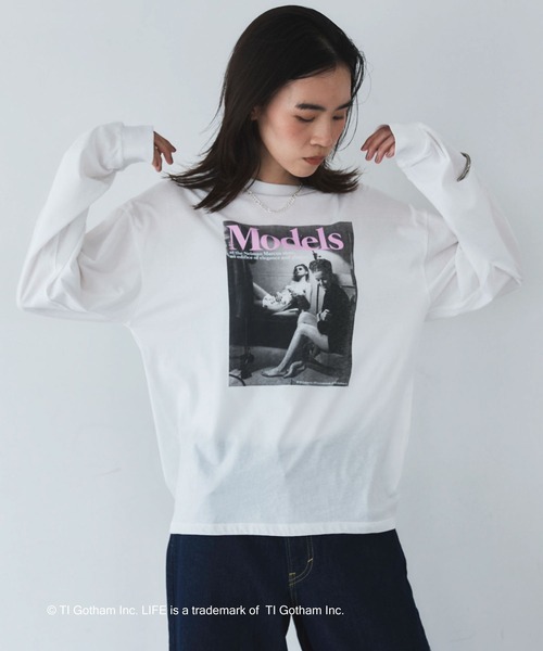GOOD ROCK SPEED（グッドロックスピード）の「【GOOD ROCK SPEED】LIFE PC フォトロンTEE（Tシャツ/カットソー・レディース・ホワイト系その他2/ホワイト系その他・FREE）」の15枚目の写真