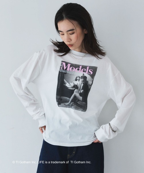 GOOD ROCK SPEED（グッドロックスピード）の「【GOOD ROCK SPEED】LIFE PC フォトロンTEE（Tシャツ/カットソー・レディース・ホワイト系その他2/ホワイト系その他・FREE）」の16枚目の写真