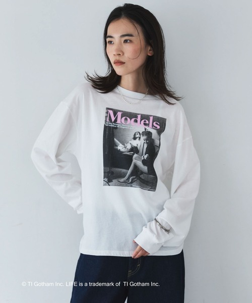 GOOD ROCK SPEED（グッドロックスピード）の「【GOOD ROCK SPEED】LIFE PC フォトロンTEE（Tシャツ/カットソー・レディース・ホワイト系その他2/ホワイト系その他・FREE）」の18枚目の写真
