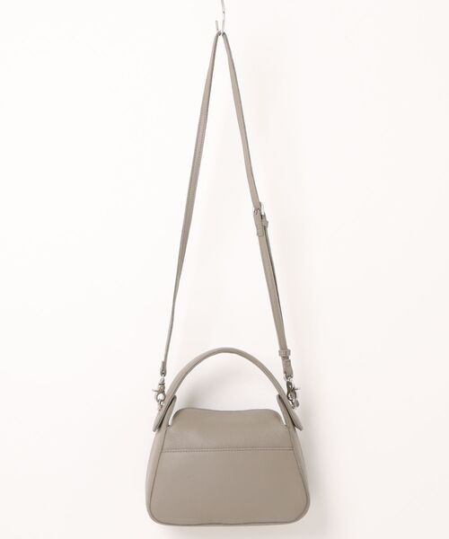 Beau're(ヴュレ)の「【BEAURE】カウレザー 2wayタックハンドバッグ ショルダーバッグ B-26304(ハンドバッグ・レディース・ブラック・FREE)」の2枚目の写真