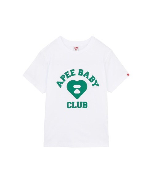 APEE BY A BATHING APE(エイピーバイアベイシングエイプ)の「APEE BABY PRINTED TEE #1 L(Tシャツ/カットソー・レディース・グレー/ピンク/イエロー/ブラック/ホワイト・SMALL/X-SMALL)」の2枚目の写真