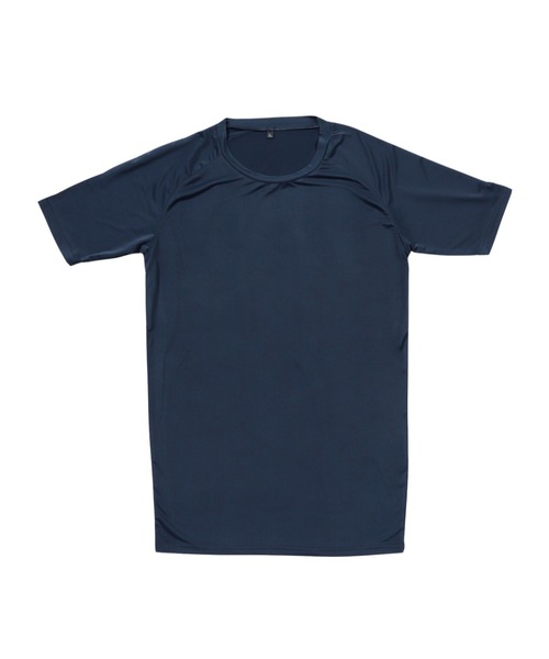 TETE(テット)の「接触冷感コンプレッションTシャツ/ストレッチ半袖Tシャツ(Tシャツ/カットソー・メンズ・ブラック/ネイビー/ブルー系その他/グレー系その他2・MEDIUM/LARGE/X-LARGE)」の10枚目の写真