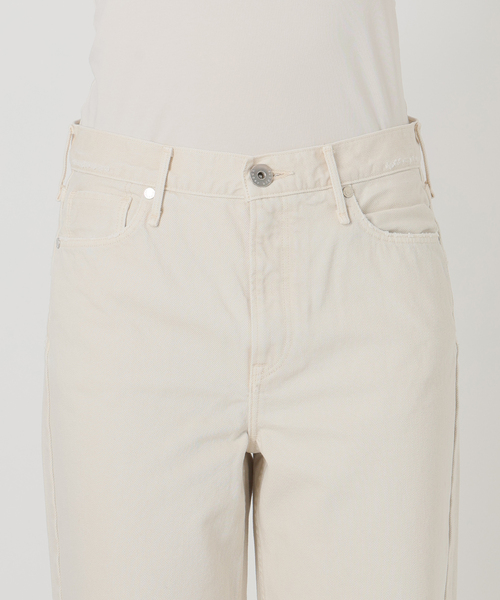upperhights（アッパーハイツ）の「upper hights アッパーハイツ The Niece Mid-Rise 103323002（デニムパンツ・レディース・ホワイト/ブラウン・26/22/23/24/25）」の19枚目の写真
