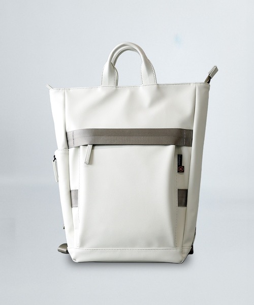 Sobagni(ソバニ)の「バックパック / BackPack180 02(バックパック/リュック・レディース・ホワイト/グレイッシュベージュ・FREE)」の2枚目の写真