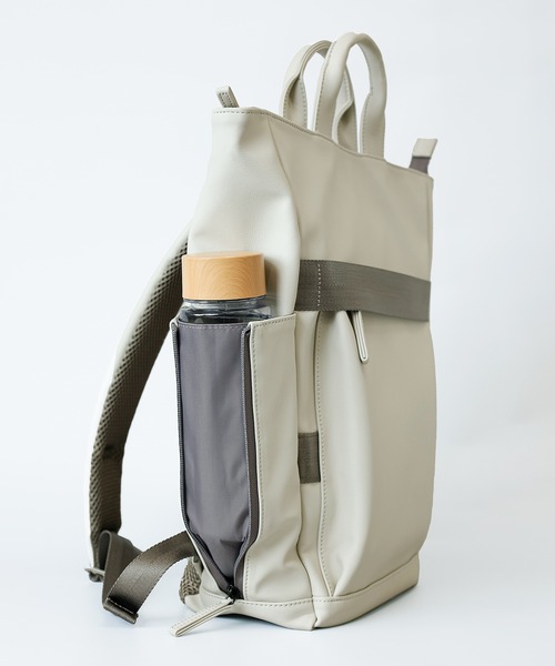 Sobagni(ソバニ)の「バックパック / BackPack180 02(バックパック/リュック・レディース・ホワイト/グレイッシュベージュ・FREE)」の5枚目の写真