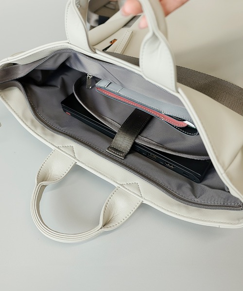 Sobagni(ソバニ)の「バックパック / BackPack180 02(バックパック/リュック・レディース・ホワイト/グレイッシュベージュ・FREE)」の9枚目の写真