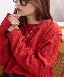 【ポコポコ メロー 優秀】長袖プルオーバー (UVカット・吸水速乾・毛玉防止・マシンウォッシャブル・イージーケア)