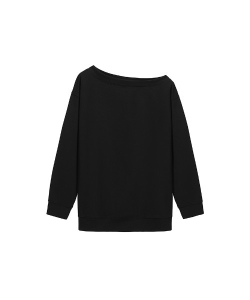 LUCPY(ラクピー)の「オフショルダースウェットプルオーバー(その他トップス・レディース・ブラック・SMALL/MEDIUM/LARGE)」の5枚目の写真