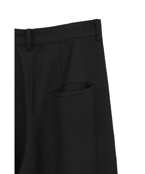 CLANE(クラネ)の「HERRINGBONE LINE PANTS(その他パンツ・レディース・ブラック・1/2/0)」の4枚目の写真